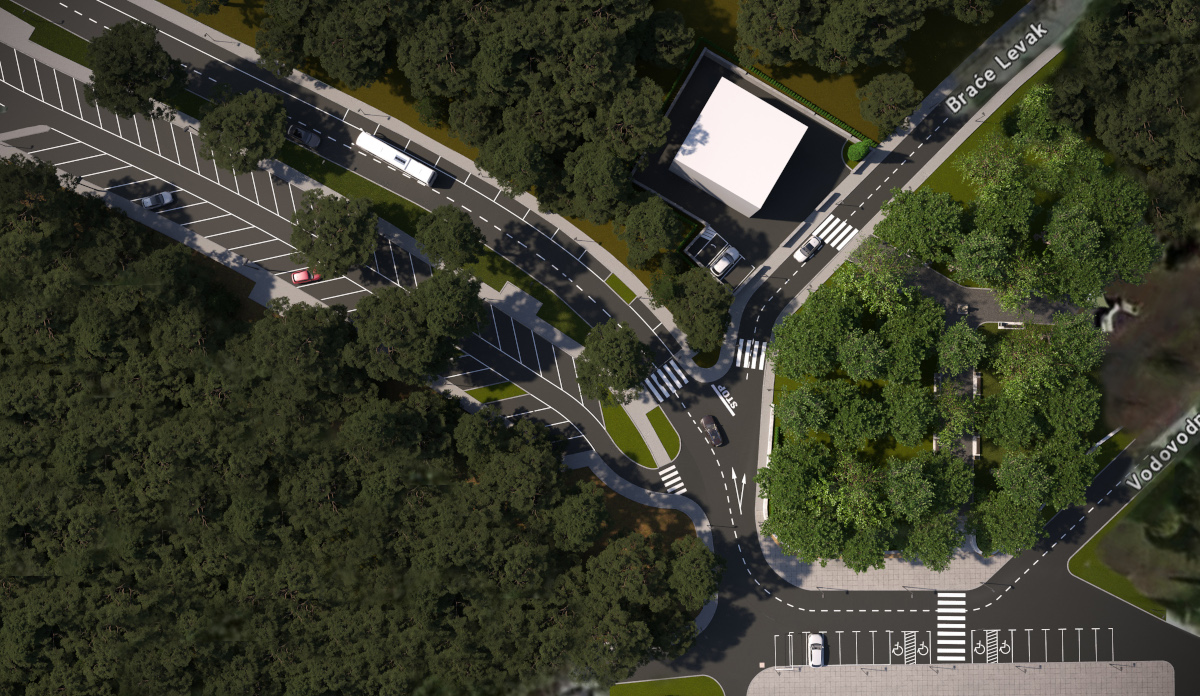 Costruzione di un nuovo edificio commerciale e logistico